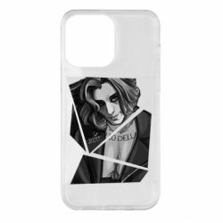 Чехол для iPhone 14 Pro Max Black and white Damiano - PrintSalon