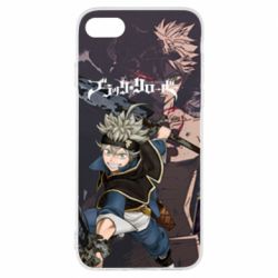 Чохол для iPhone 7 Black clover - PrintSalon