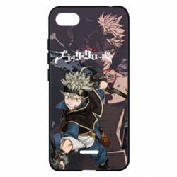 Чохол для Xiaomi Redmi 6A Black clover - PrintSalon