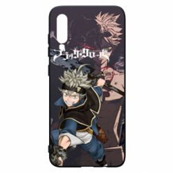 Чохол для Samsung A70 Black clover - PrintSalon