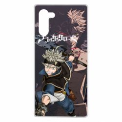 Чохол для Samsung Note 10 Black clover - PrintSalon