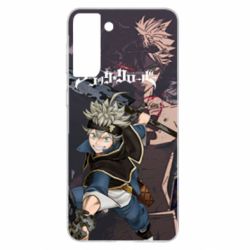 Чохол для Samsung S21+ Black clover - PrintSalon