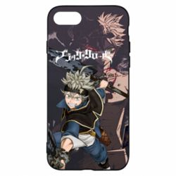 Чохол для iPhone 8 Black clover - PrintSalon