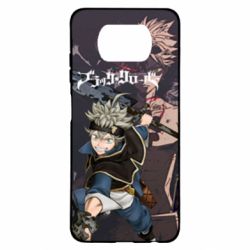Чохол для Xiaomi Poco X3 Black clover - PrintSalon