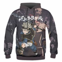 Чоловіче 3D худі Black clover