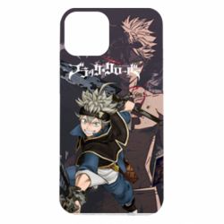 Чохол для iPhone 14 Black clover - PrintSalon