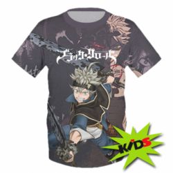 Дитяча 3D футболка Black clover