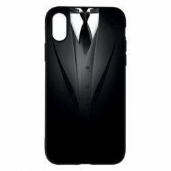 Чехол для iPhone X/Xs Black costume - PrintSalon