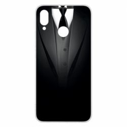Чехол для Huawei P Smart Plus 2018 Black costume - PrintSalon