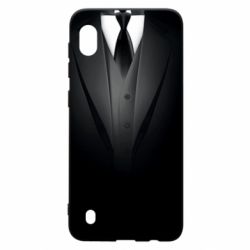 Чехол для Samsung A10 Black costume - PrintSalon