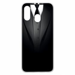 Чехол для Samsung A40 Black costume - PrintSalon