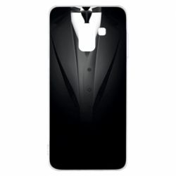 Чехол для Samsung A8 2018 Black costume - PrintSalon