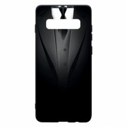Чехол для Samsung S10+ Black costume - PrintSalon