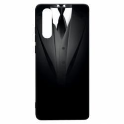 Чехол для Huawei P30 Pro Black costume - PrintSalon