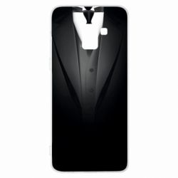 Чехол для Samsung A8+ 2018 Black costume - PrintSalon