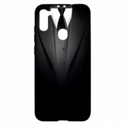 Чехол для Samsung A11/M11 Black costume - PrintSalon