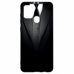 Чехол для Samsung A21s Black costume - PrintSalon