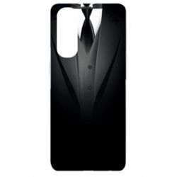 Чехол для Oppo Reno 4 Pro Black costume-PrintSalon Чехол для Oppo Reno 4 Pro Black costume