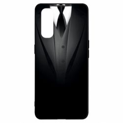 Чехол для Oppo Find X2 Black costume - PrintSalon