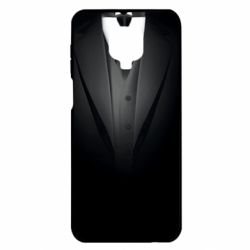 Чехол для Xiaomi Redmi Note 9S/9Pro/9Pro Max Black costume - PrintSalon
