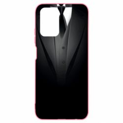 Чехол для Xiaomi Redmi Note 10 Black costume - PrintSalon