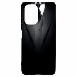 Чехол для Xiaomi Poco F3/K40 Black costume - PrintSalon