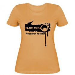 Жіноча футболка Black Mesa - PrintSalon