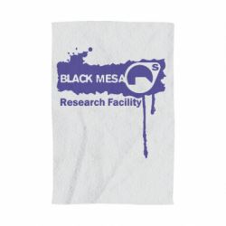 Рушник з принтом Black Mesa - PrintSalon