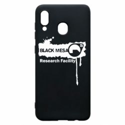 Чохол для Samsung A30 Black Mesa - PrintSalon