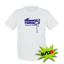 Дитяча футболка Black Mesa - PrintSalon