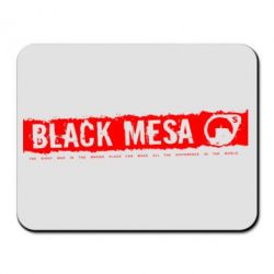 Коврик для мыши Black Mesa-PrintSalon Коврик для мыши Black Mesa