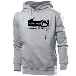 Мужское худи Black Mesa-PrintSalon Мужское худи Black Mesa