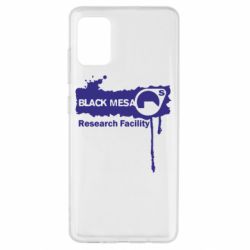 Чохол для Samsung A51 Black Mesa - PrintSalon