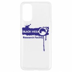 Чохол для Oppo Reno 4Black Mesa - PrintSalon