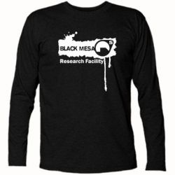 Футболка з довгим рукавом Black Mesa - PrintSalon