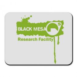 Килимок для миші Black Mesa - PrintSalon
