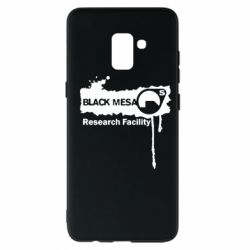Чохол для Samsung A8+ 2018 Black Mesa - PrintSalon