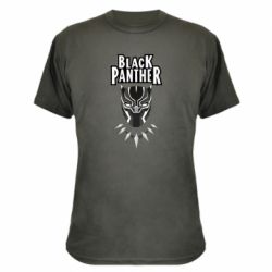 Камуфляжная футболка Black panter-PrintSalon Камуфляжная футболка Black panter