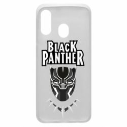 Чехол для Samsung A40 Black panter - PrintSalon