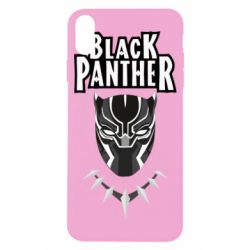Чехол для iPhone X/Xs Black panter - PrintSalon