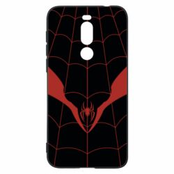 Чохол для Meizu X8 Black spider man costume - PrintSalon