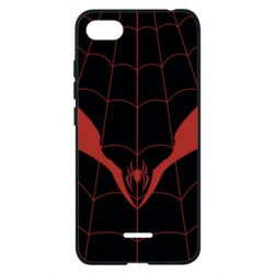 Чохол для Xiaomi Redmi 6A Black spider man costume - PrintSalon