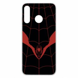 Чохол для Huawei P30 Lite Black spider man costume - PrintSalon