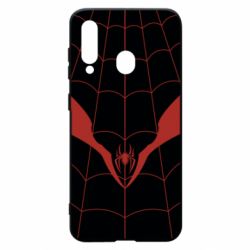 Чохол для Samsung A60 Black spider man costume - PrintSalon