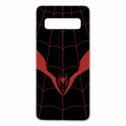 Чохол для Samsung S10 Black spider man costume - PrintSalon