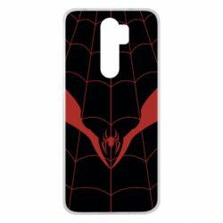 Чохол для Xiaomi Redmi Note 8 Pro Black spider man costume - PrintSalon
