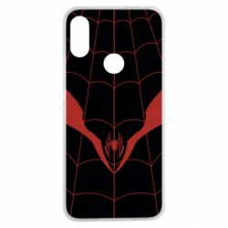 Чохол для Xiaomi Redmi Note 7 Black spider man costume