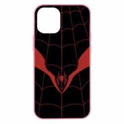 Чохол для iPhone 12 mini Black spider man costume - PrintSalon