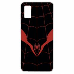 Чохол для Samsung A41 Black spider man costume - PrintSalon
