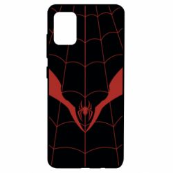 Чохол для Samsung A51 Black spider man costume - PrintSalon